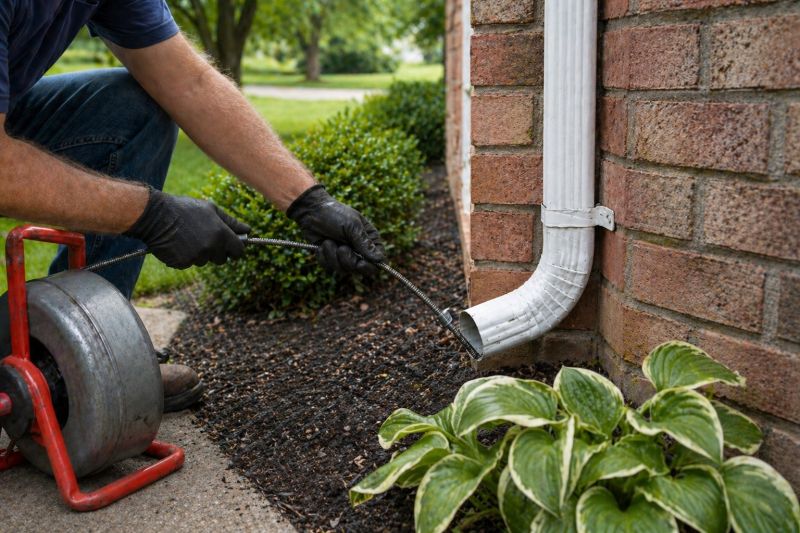 Downspout Cleaning in Richmond, VA