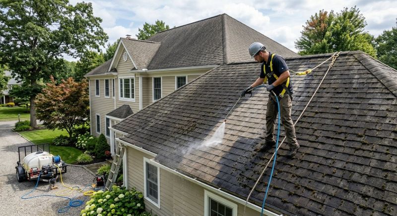 Roof Pressure Washing in Vancouver, WA