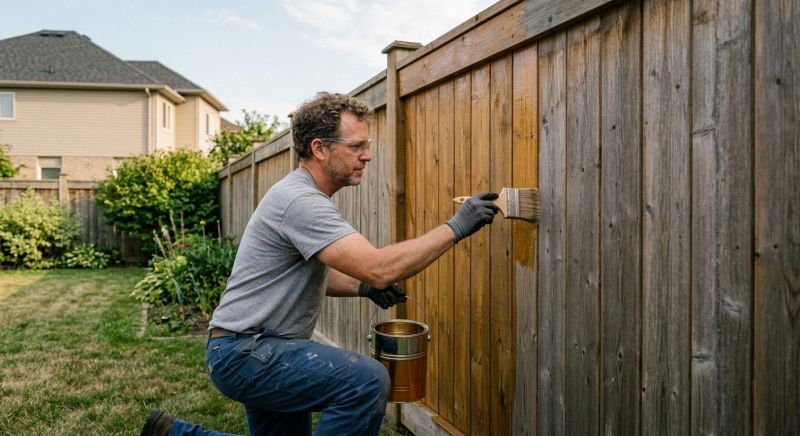 Cedar Fence Sealing in Puyallup, WA