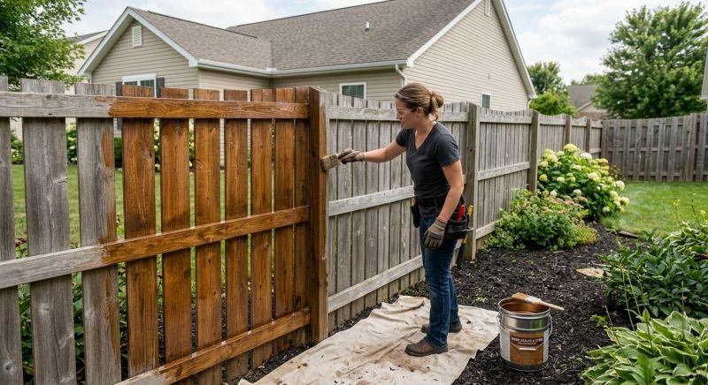Cedar Fence Sealing in Tacoma, WA