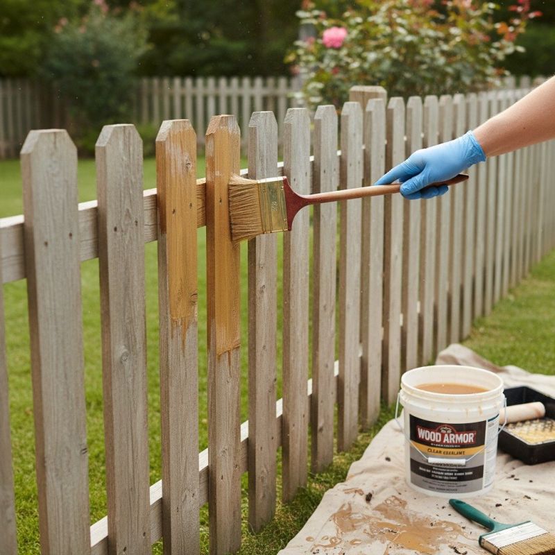 Cedar Fence Sealing in Seattle, WA