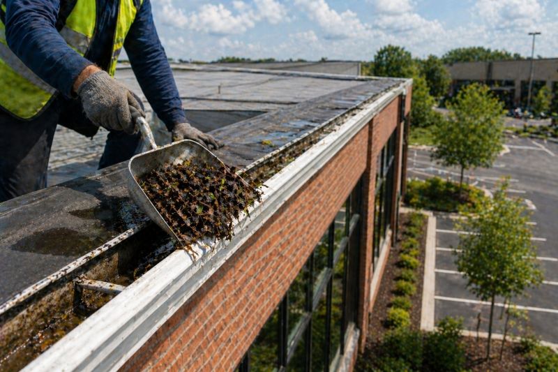 Commercial Downspout Cleaning in Sacramento, CA