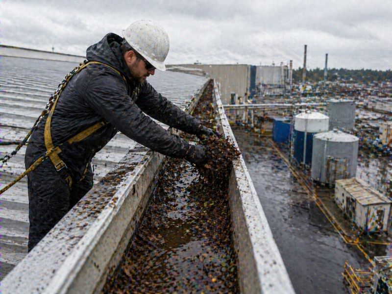 Commercial Gutter Maintenance in Sacramento, CA