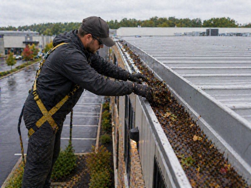 Commercial Gutter Unclogging in Sacramento, CA