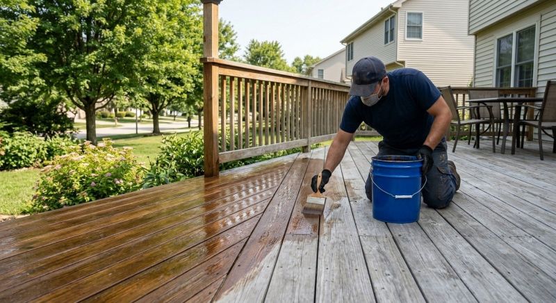 Deck Sealing in Alpharetta, GA