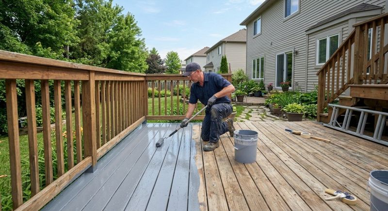 Deck Waterproofing in Gig Harbor, WA