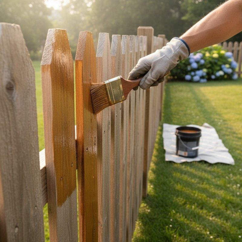 Fence Sealing in Renton, WA