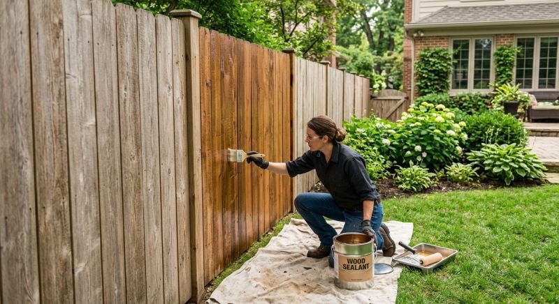 Fence Sealing in Redmond, WA