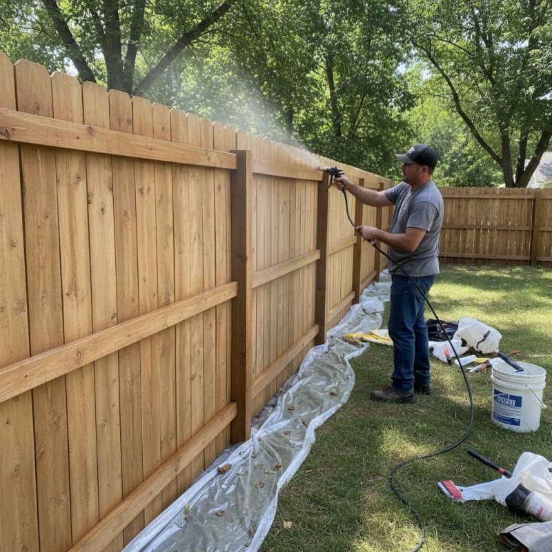 Fence Sealing in Kansas City, KS