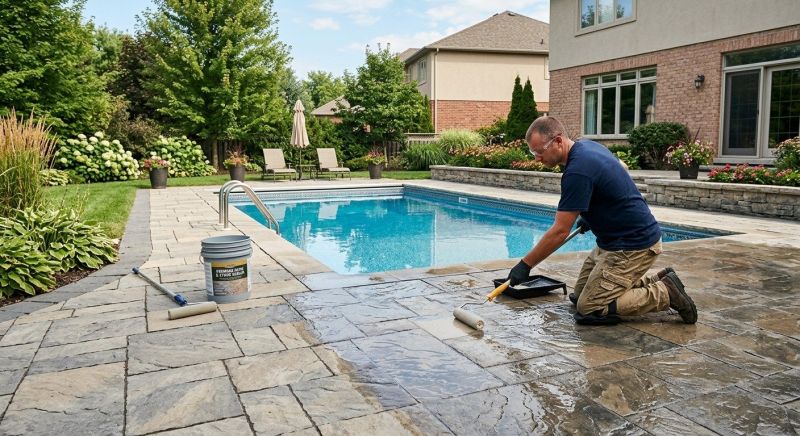 Flagstone Sealing in Tacoma, WA