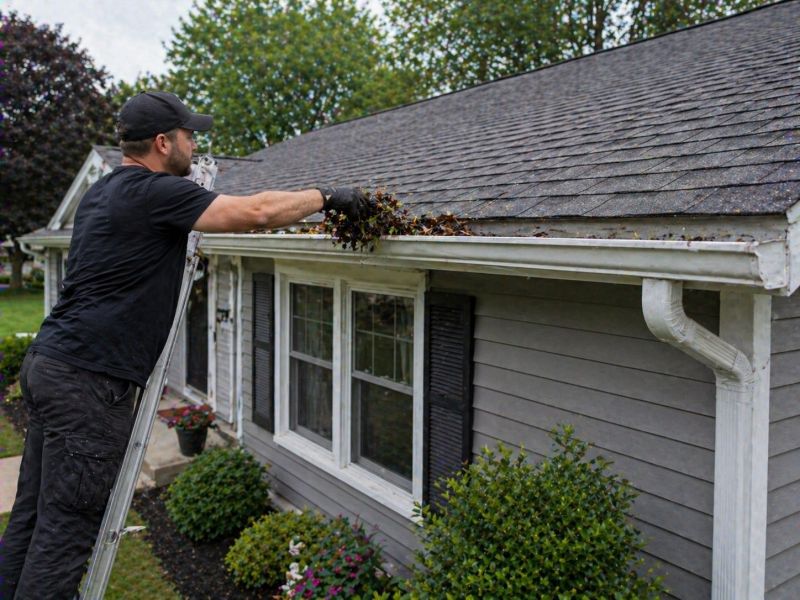 Gutter Blockage Removal in Rochester, NY