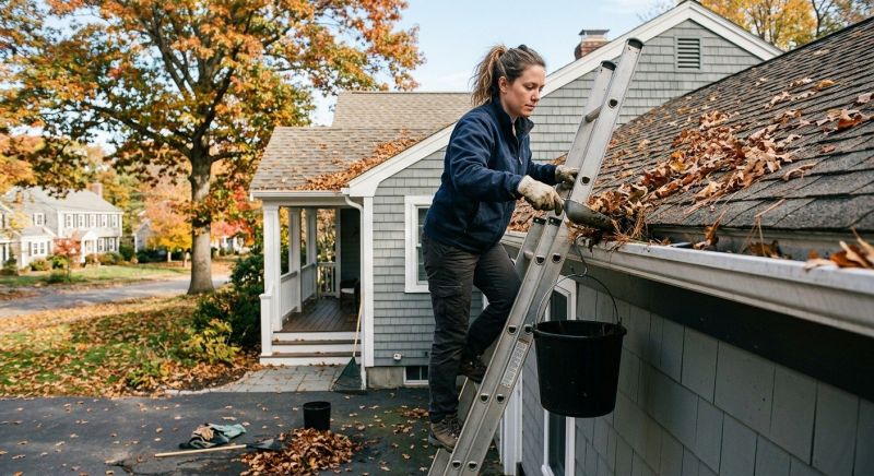 Gutter Leaves Removal in Morris County, NJ