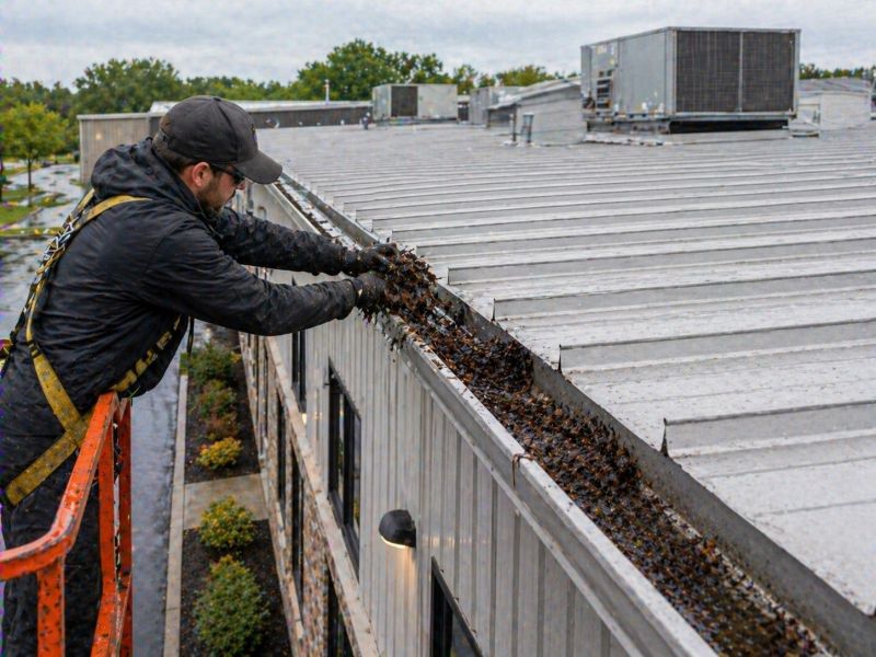 Industrial Gutter Cleaning in Denver County, CO