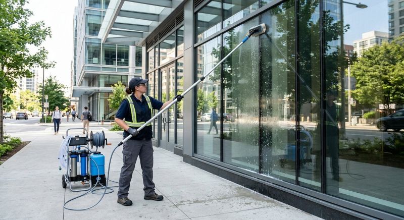 Office Building Window Washing in Littleton, CO