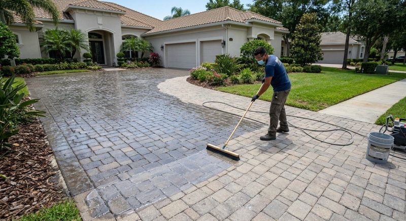 Pavers Sealing in Kansas City, KS