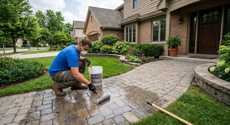Pavers Sealing in Kansas City, KS