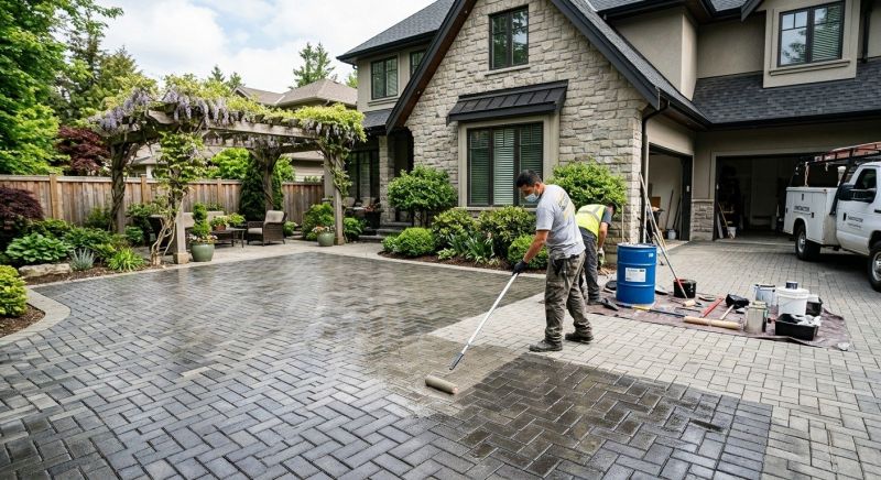 Pavers Sealing in Bellevue, WA