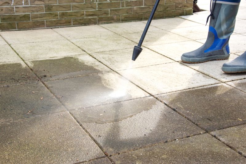 Powerwashing Equipment in Action