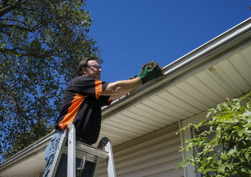 Rain Gutter Clearing in Rochester, NY