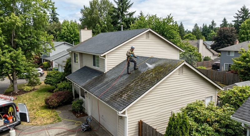 Roof Stain Removal in Vancouver, WA
