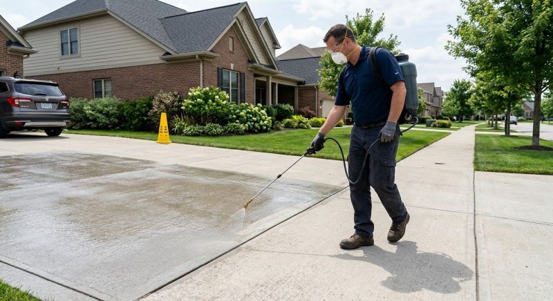 Sidewalk Concrete Sealing in Gig Harbor, WA