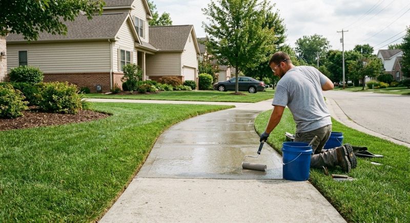 Stamped Concrete Sealing in Kitsap County, WA